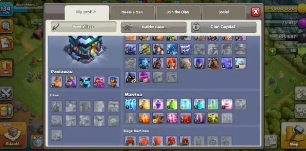 COC240 Max TH13 | 5 Builders | Max Heroes & Max Barracks | BH7 